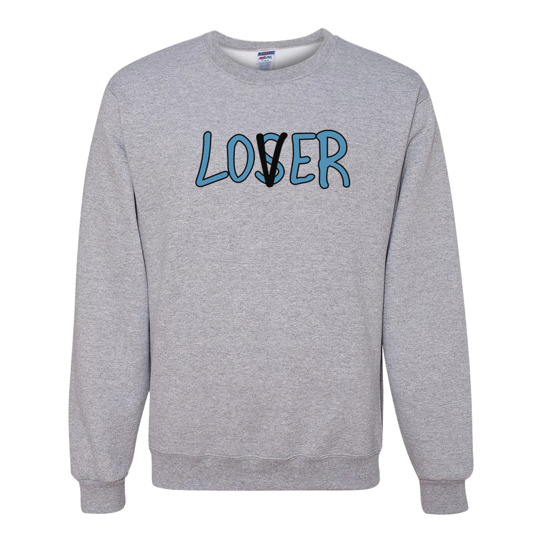 UNC 5s Crewneck Sweatshirt | Lover, Ash