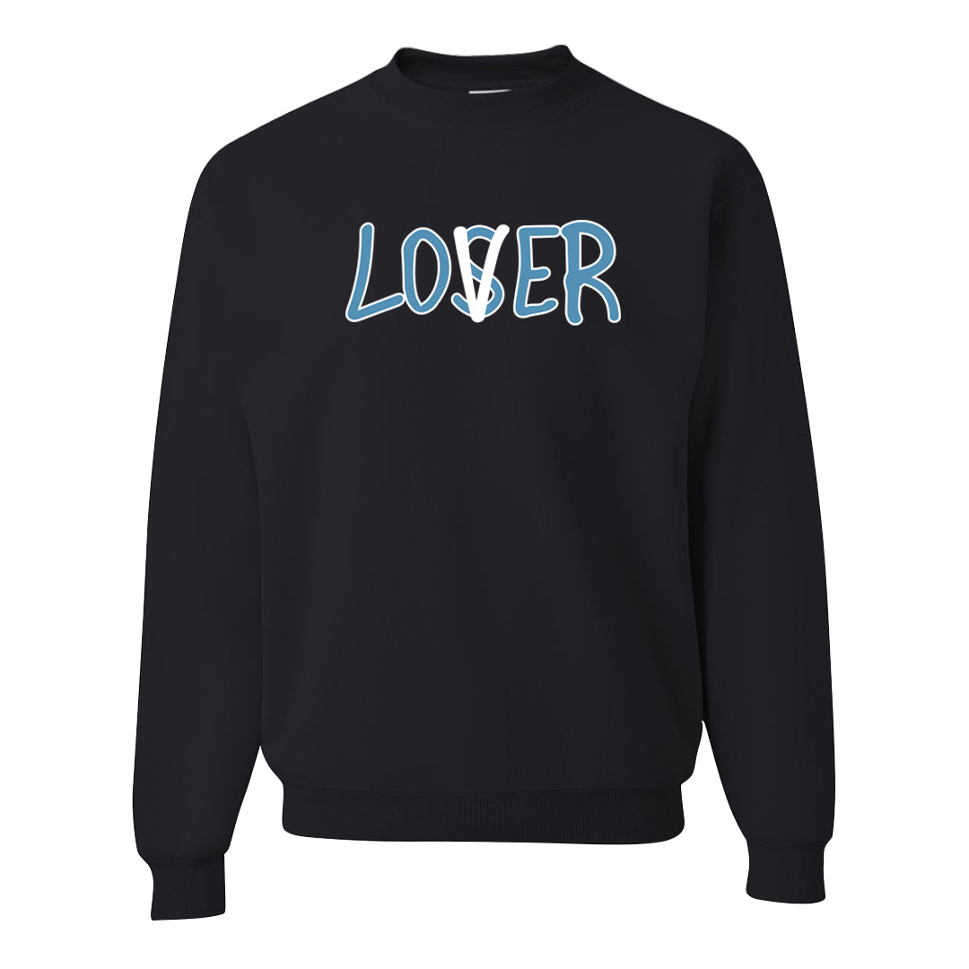 UNC 5s Crewneck Sweatshirt | Lover, Black