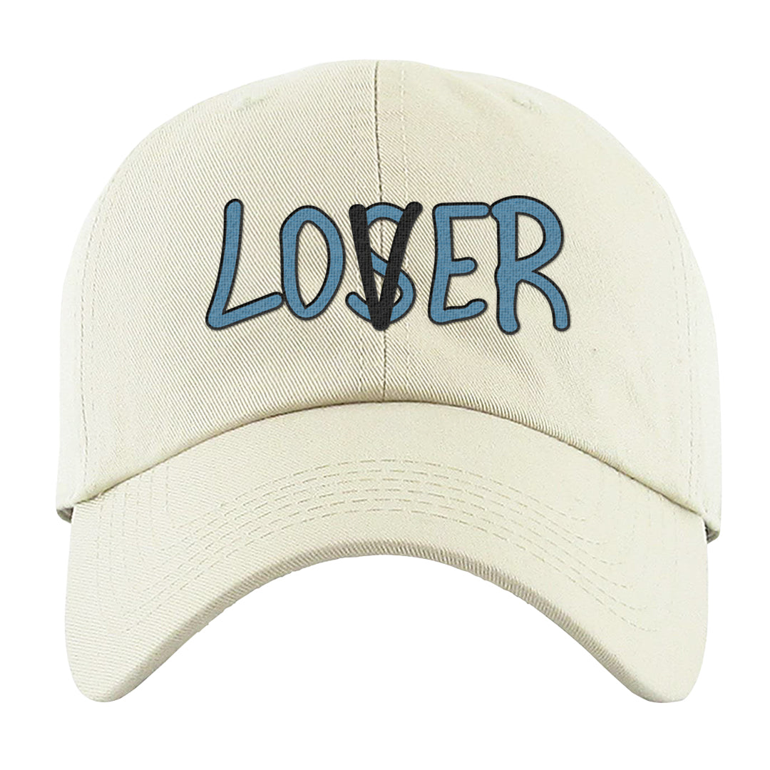 UNC 5s Dad Hat | Lover, White