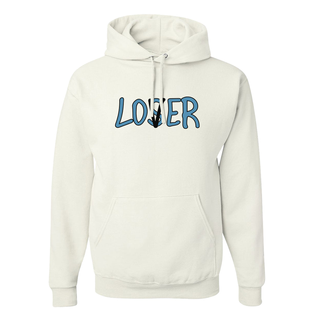UNC 5s Hoodie | Lover, White