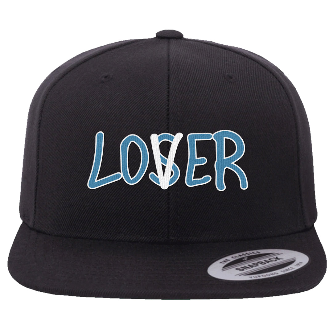 UNC 5s Snapback Hat | Lover, Black