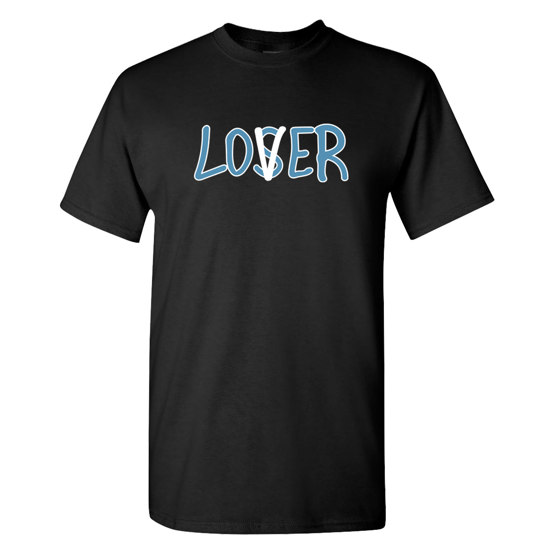 UNC 5s T Shirt | Lover, Black