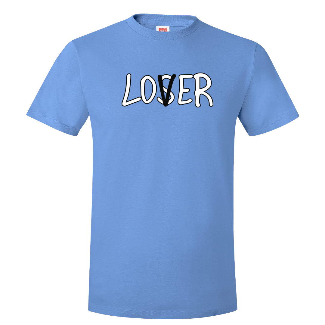 UNC 5s T Shirt | Lover, Carolina Blue