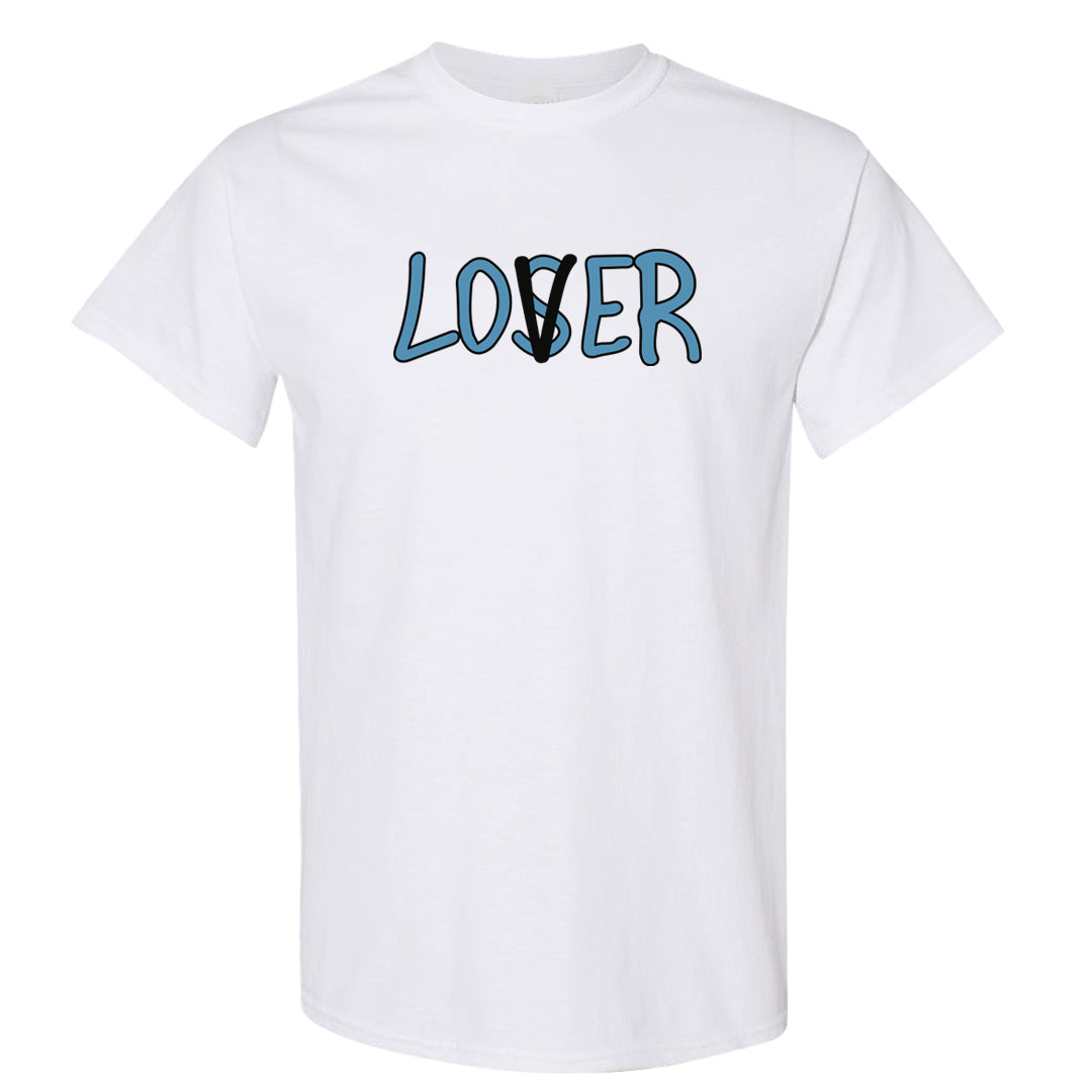UNC 5s T Shirt | Lover, White