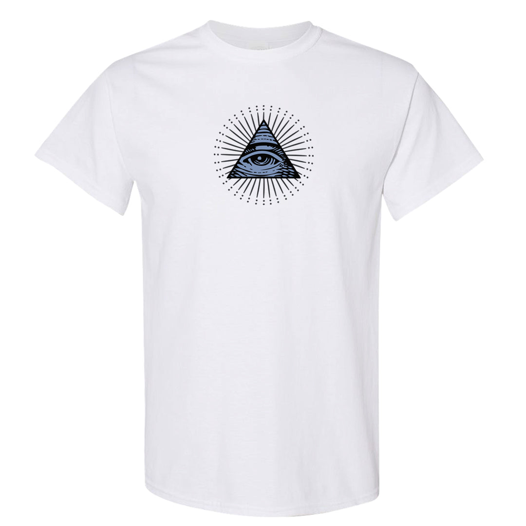 Cool Grey 6s T Shirt | All Seeing Eye, White