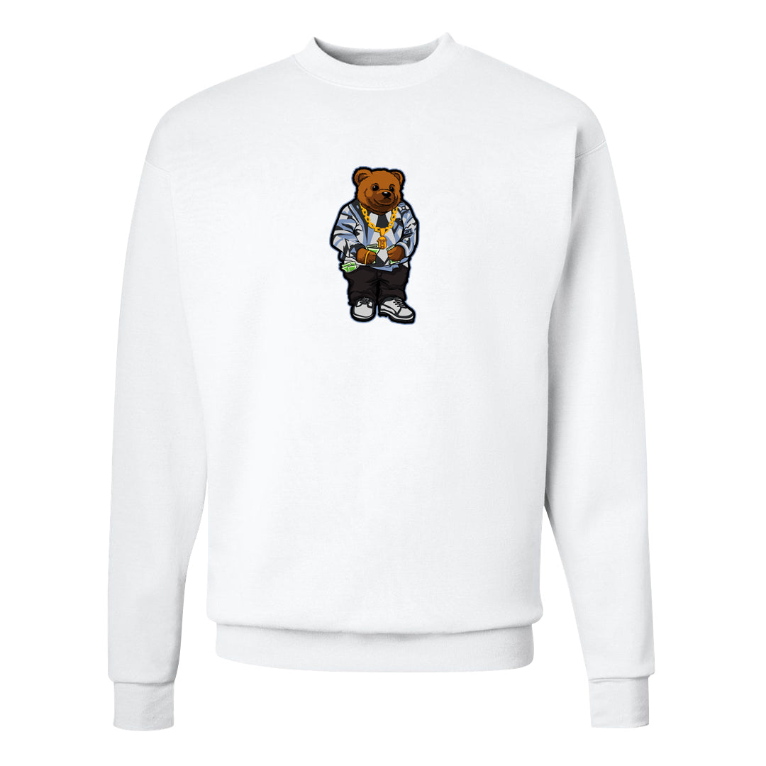 Cool Grey 6s Crewneck Sweatshirt | Sweater Bear, White