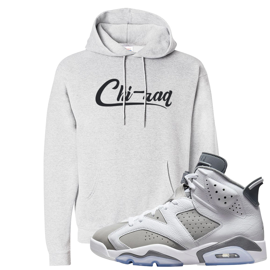 Cool Grey 6s Hoodie | Chiraq, Ash
