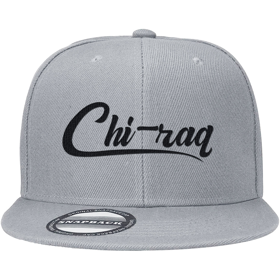 Cool Grey 6s Snapback Hat | Chiraq, Light Gray