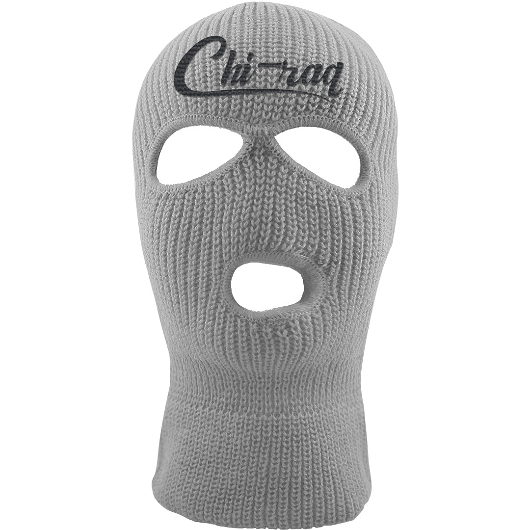 Cool Grey 6s Ski Mask | Chiraq, Light Gray