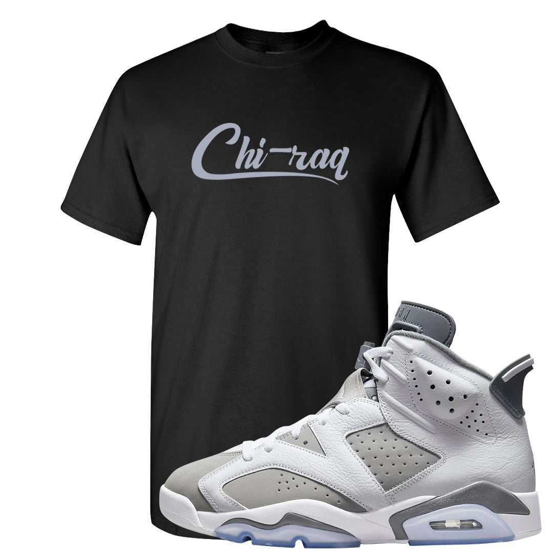 Cool Grey 6s T Shirt | Chiraq, Black