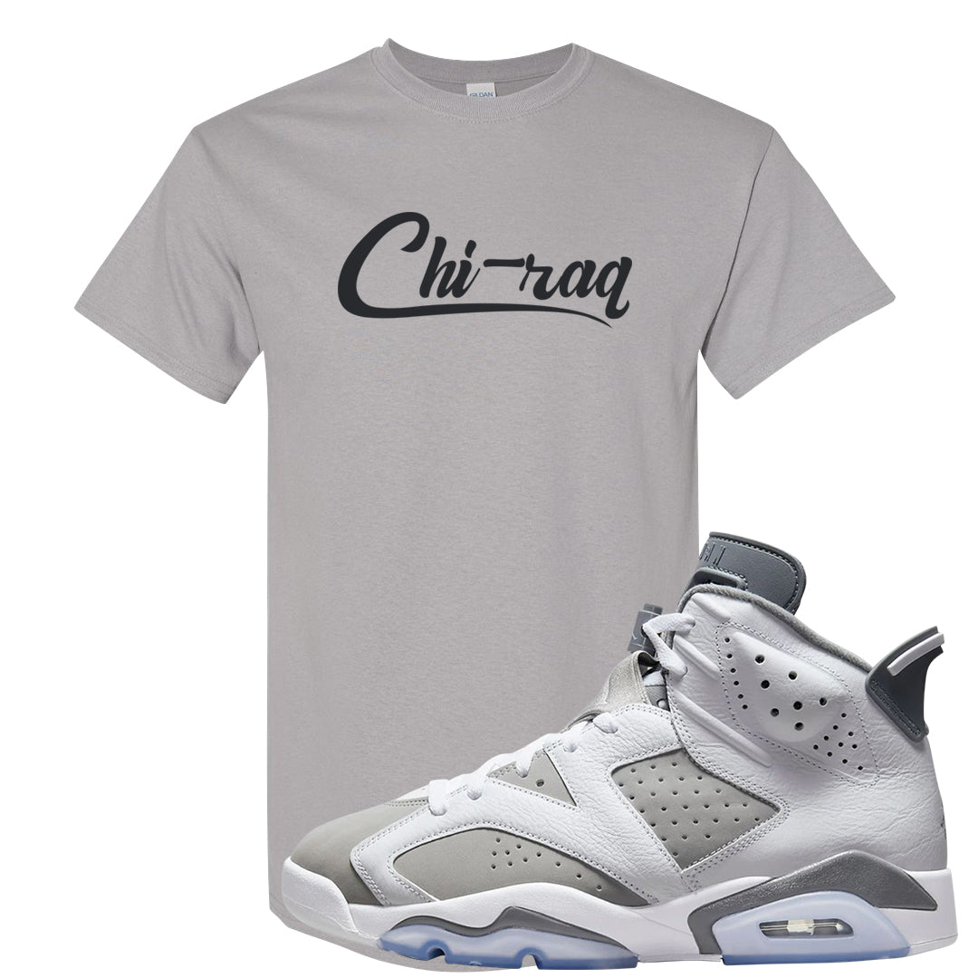 Cool Grey 6s T Shirt | Chiraq, Gravel
