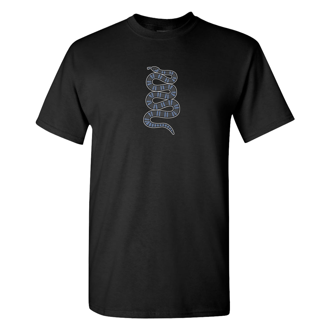 Cool Grey 6s T Shirt | Coiled Snake, Black