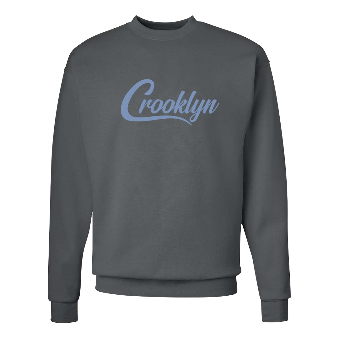 Cool Grey 6s Crewneck Sweatshirt | Crooklyn, Smoke Grey