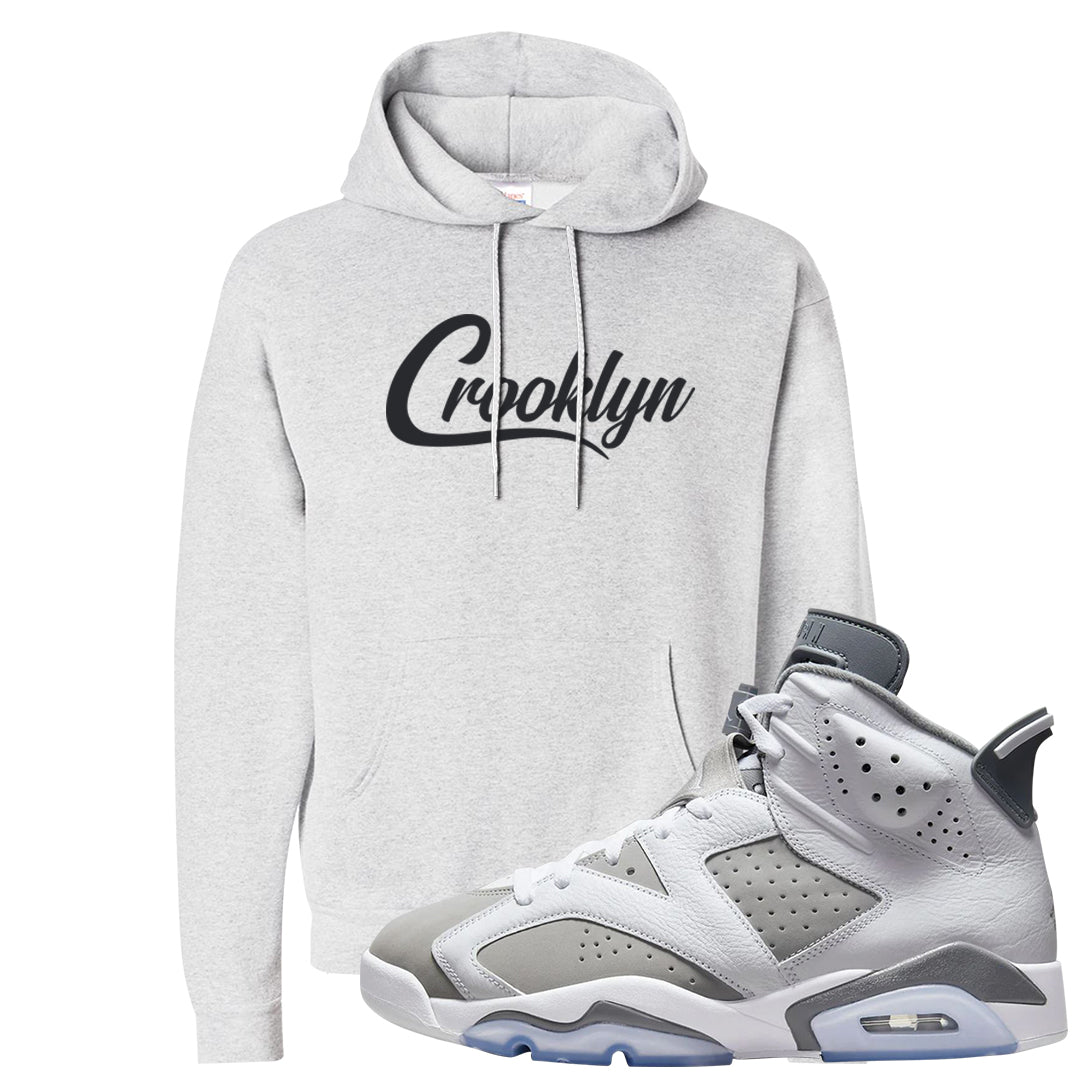Cool Grey 6s Hoodie | Crooklyn, Ash