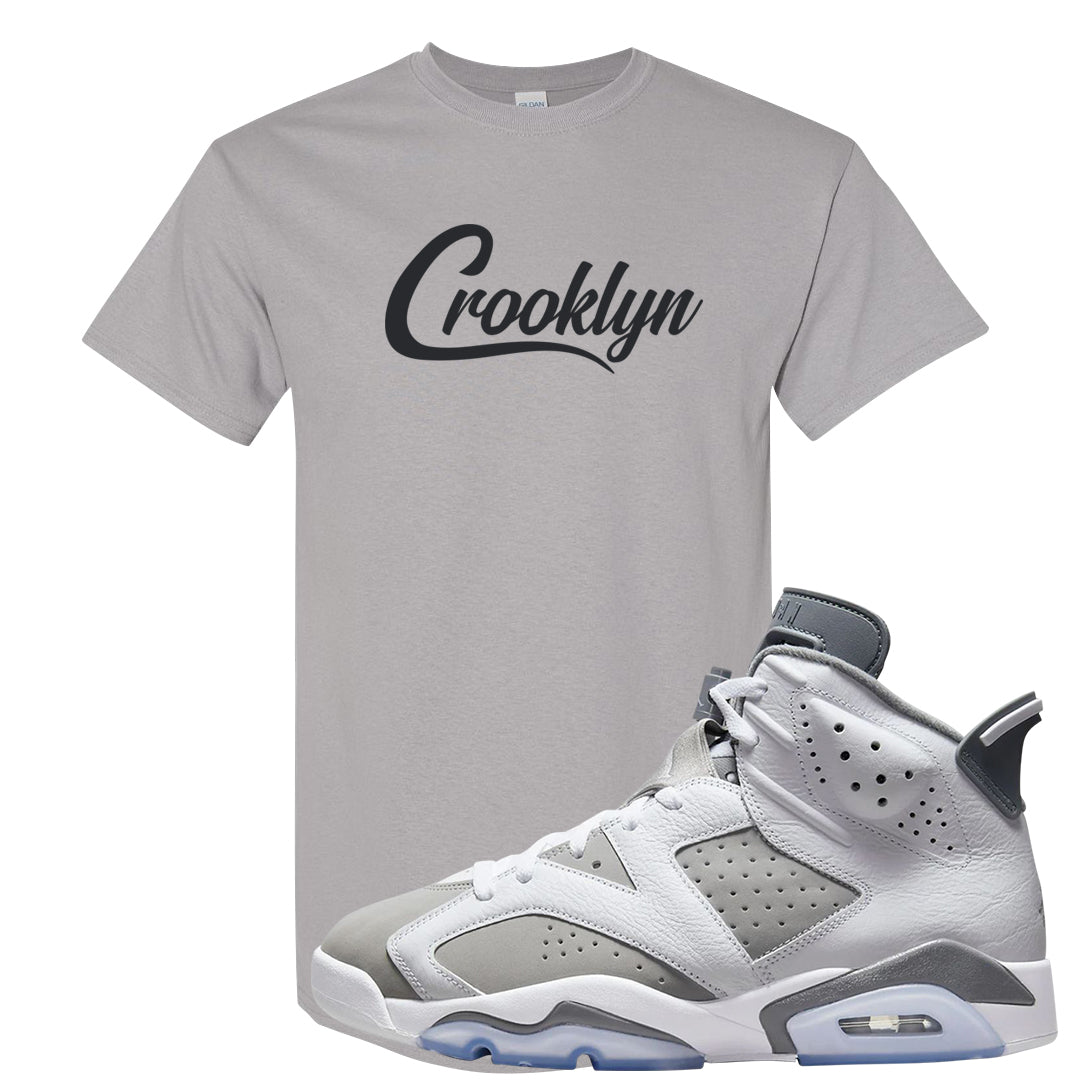 Cool Grey 6s T Shirt | Crooklyn, Gravel