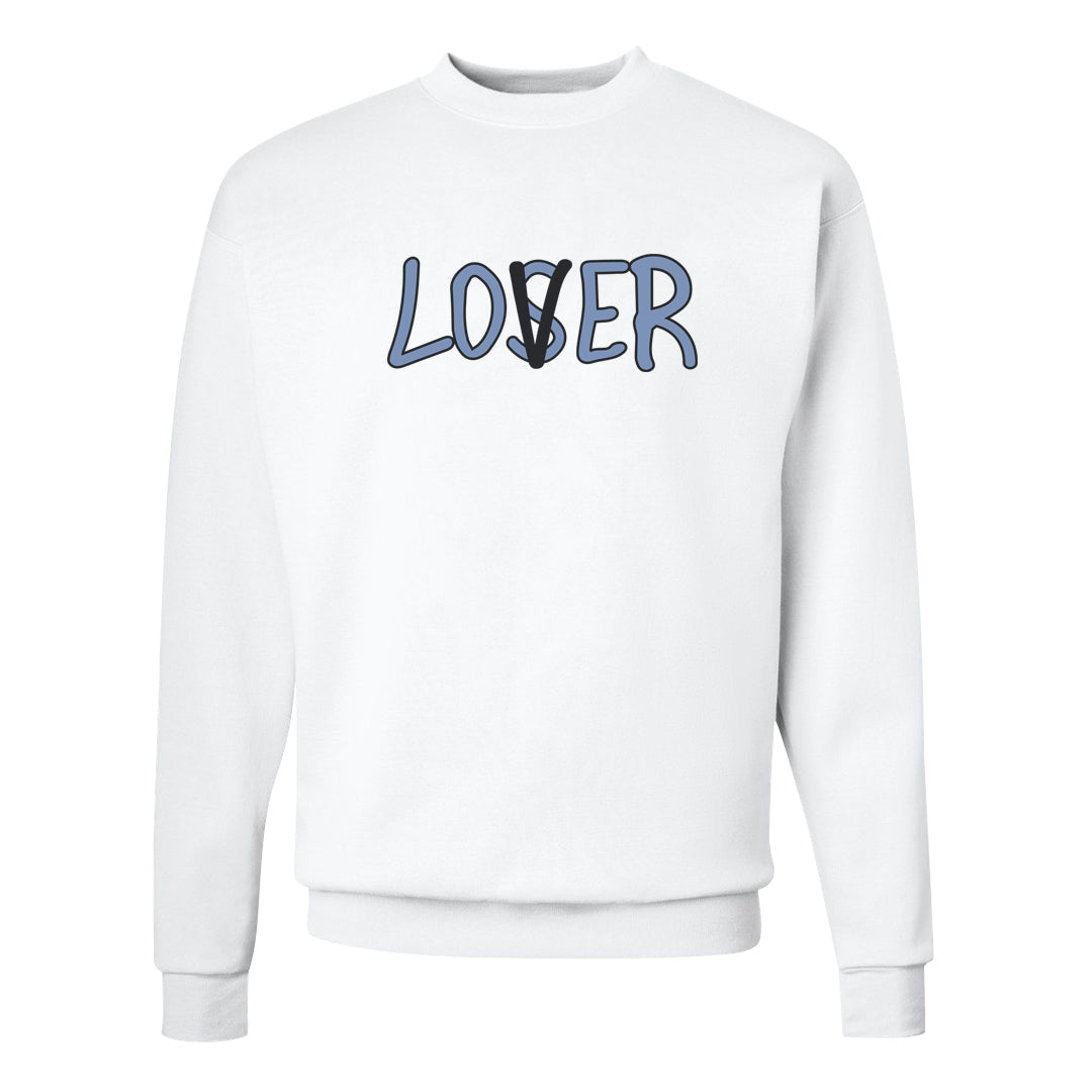 Cool Grey 6s Crewneck Sweatshirt | Lover, White