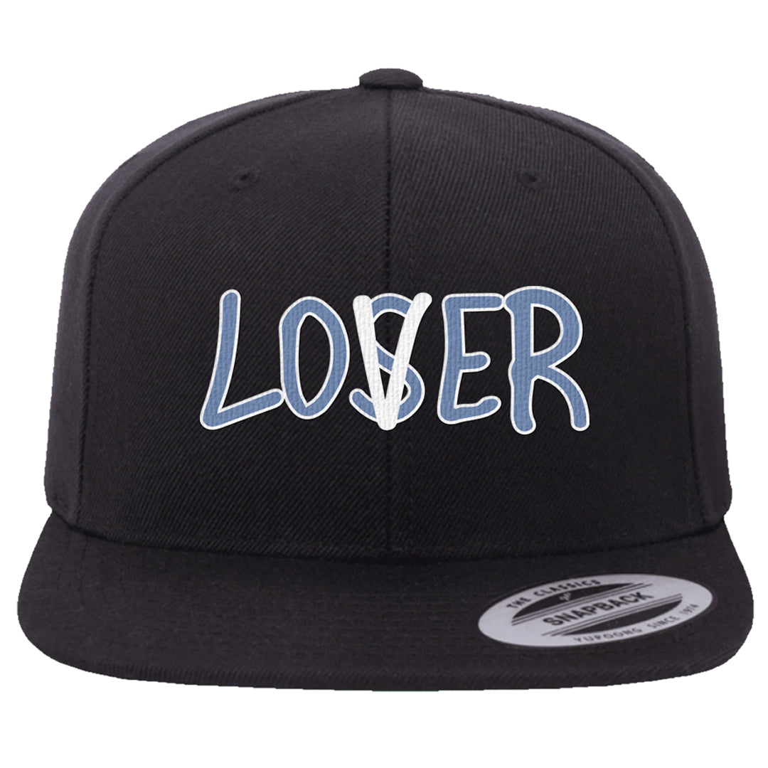 Cool Grey 6s Snapback Hat | Lover, Black