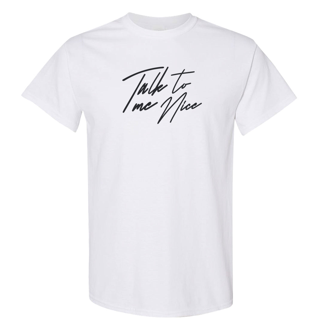 Cool Grey 6s T Shirt | Talk To Me Nice, White
