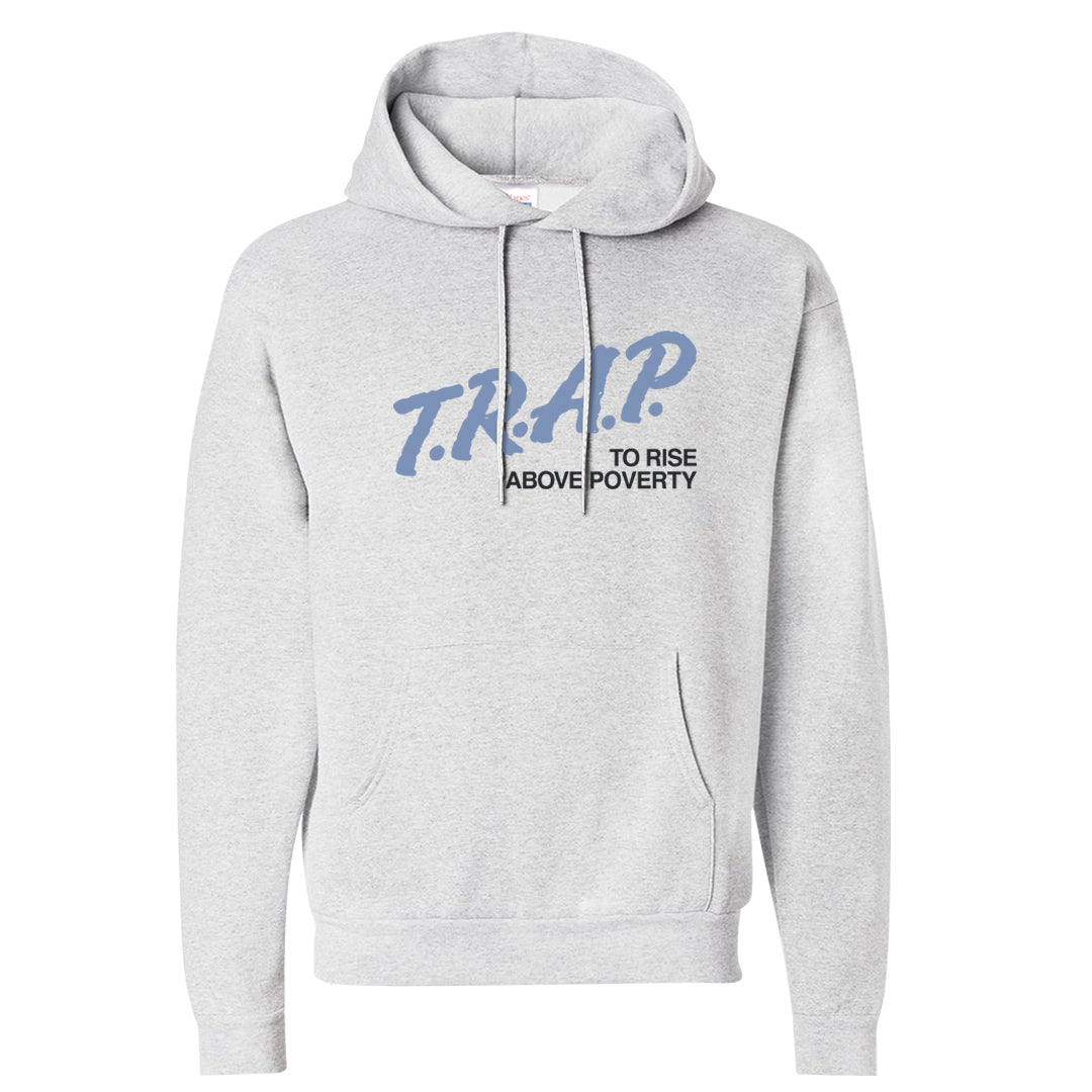 Cool Grey 6s Hoodie | Trap To Rise Above Poverty, Ash