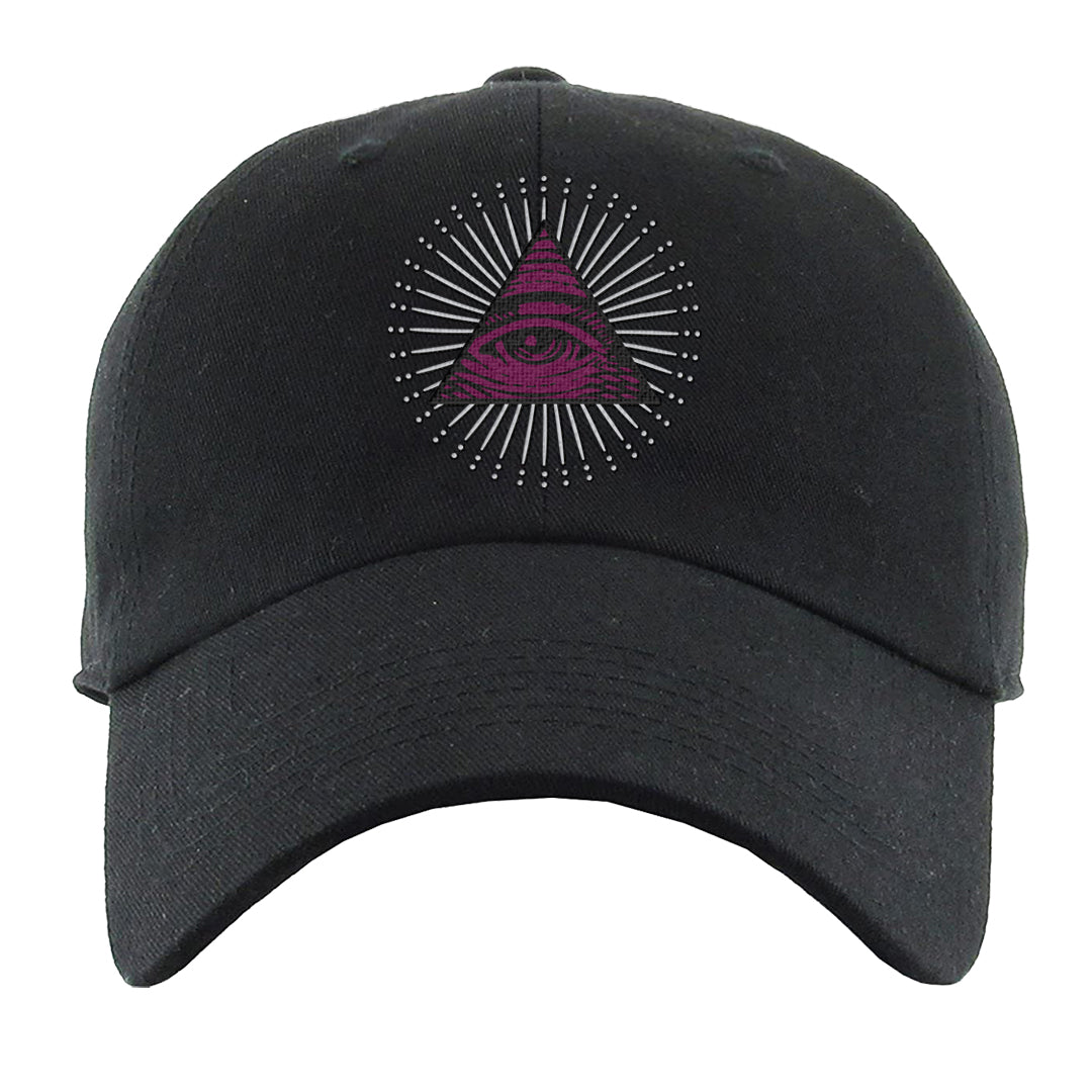 Golf NRG 6s Dad Hat | All Seeing Eye, Black