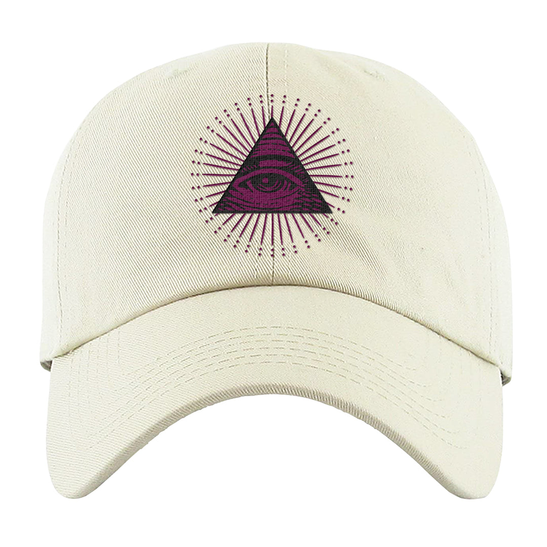 Golf NRG 6s Dad Hat | All Seeing Eye, White