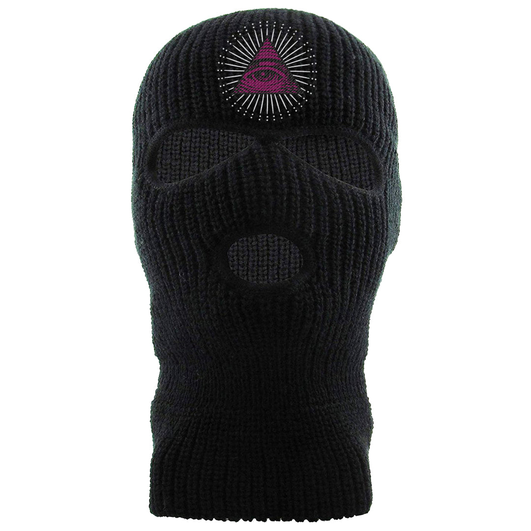 Golf NRG 6s Ski Mask | All Seeing Eye, Black