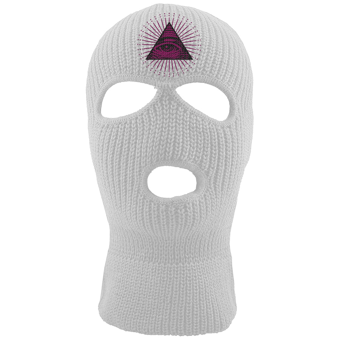 Golf NRG 6s Ski Mask | All Seeing Eye, White