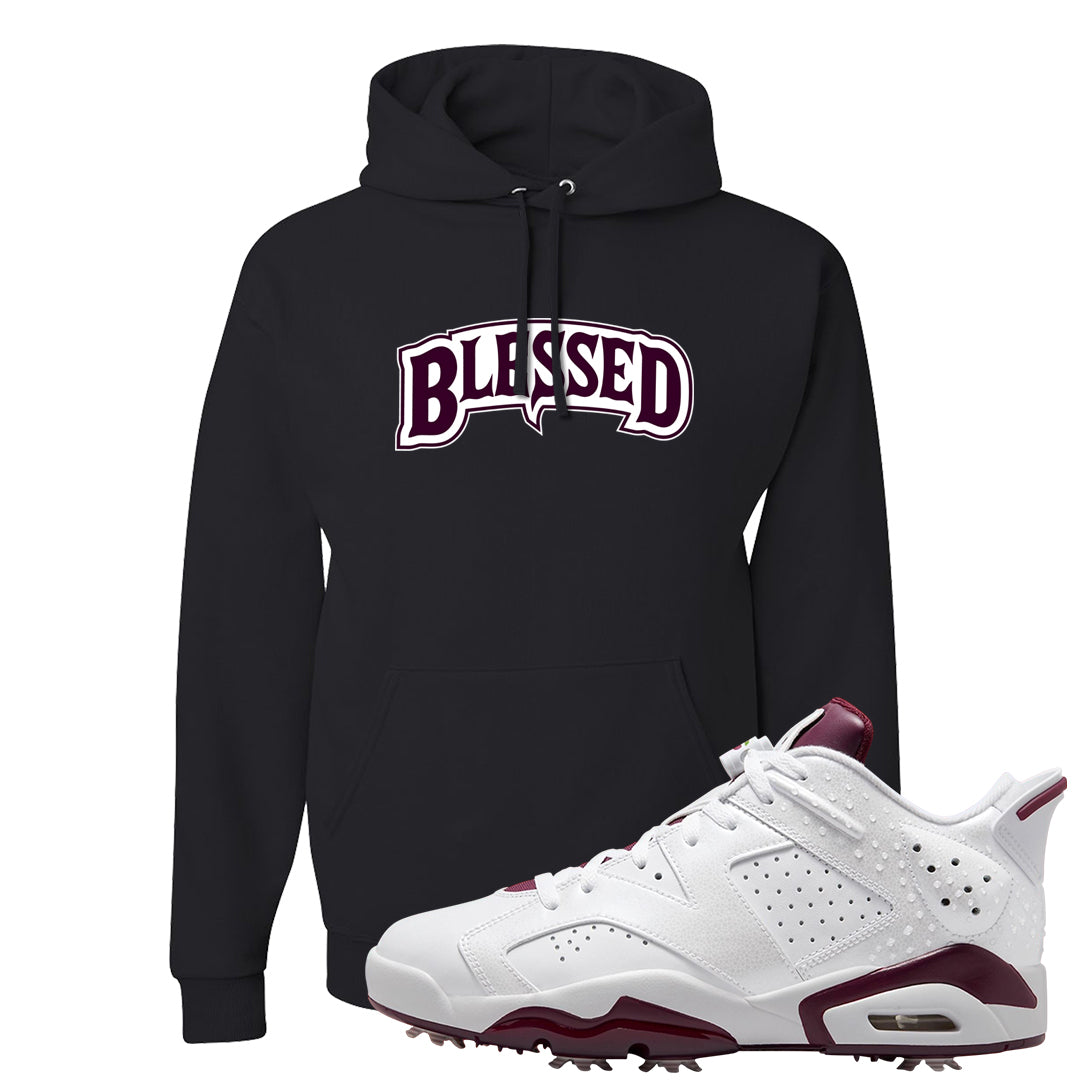 Golf NRG 6s Hoodie | Blessed Arch, Black