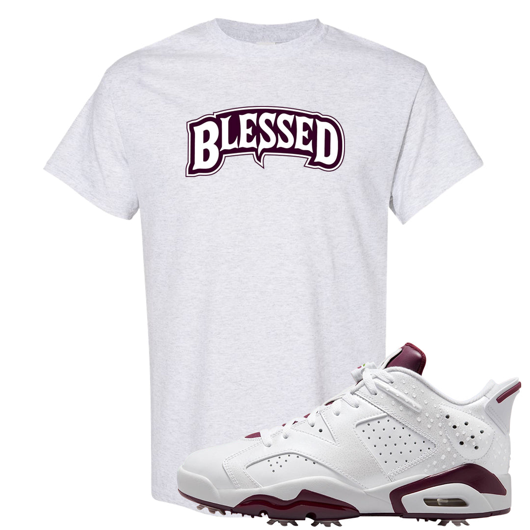 Golf NRG 6s T Shirt | Blessed Arch, Ash