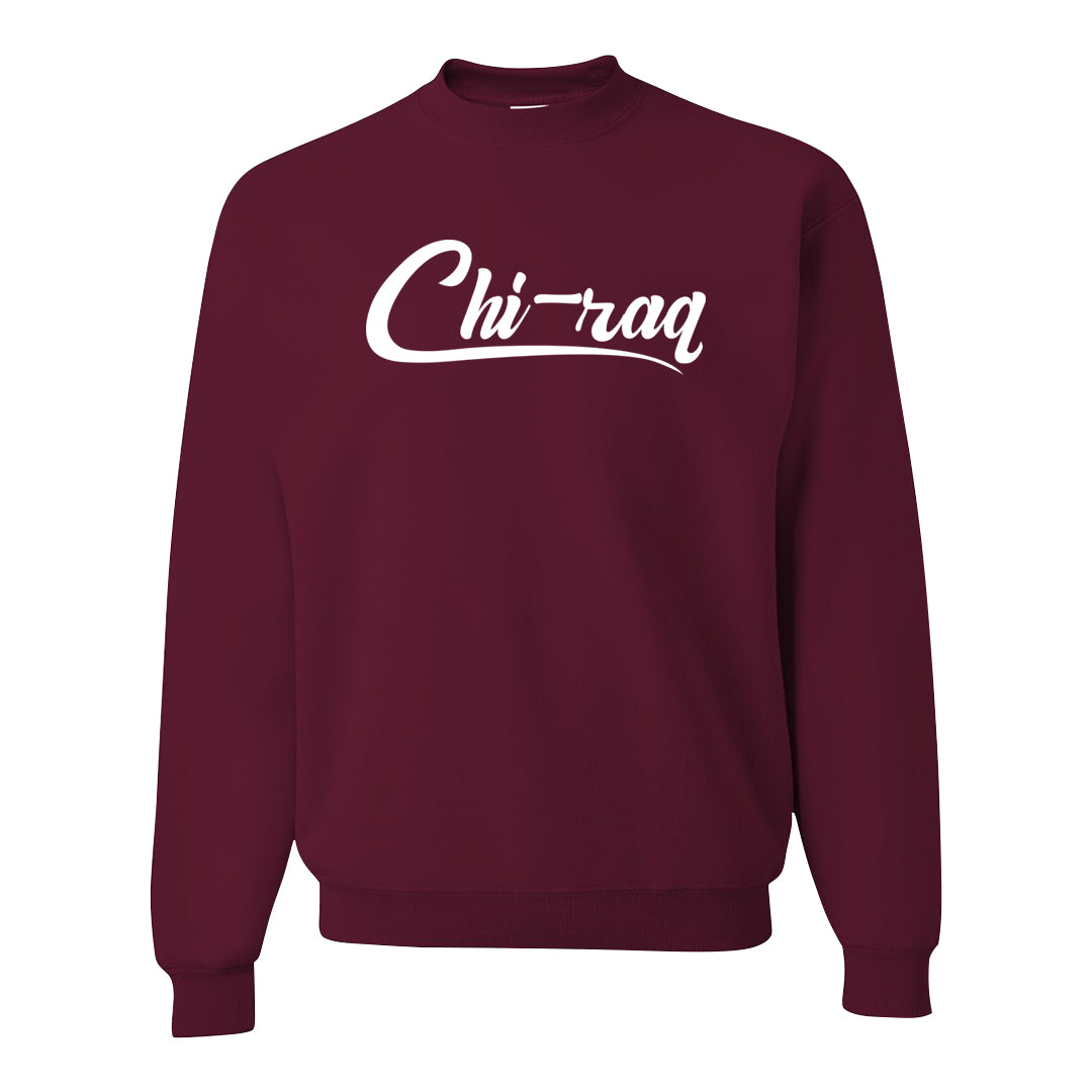 Golf NRG 6s Crewneck Sweatshirt | Chiraq, Maroon