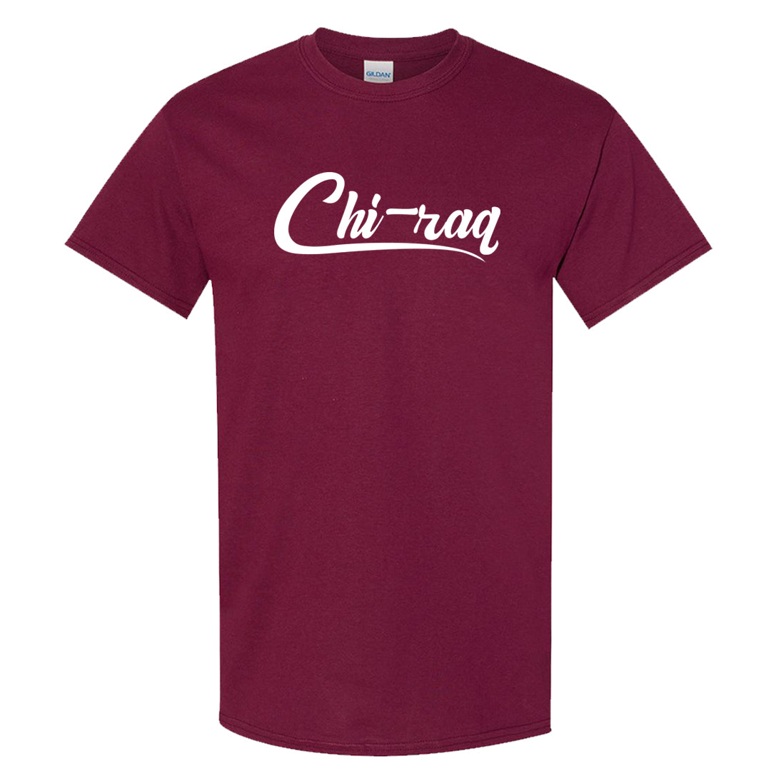 Golf NRG 6s T Shirt | Chiraq, Maroon