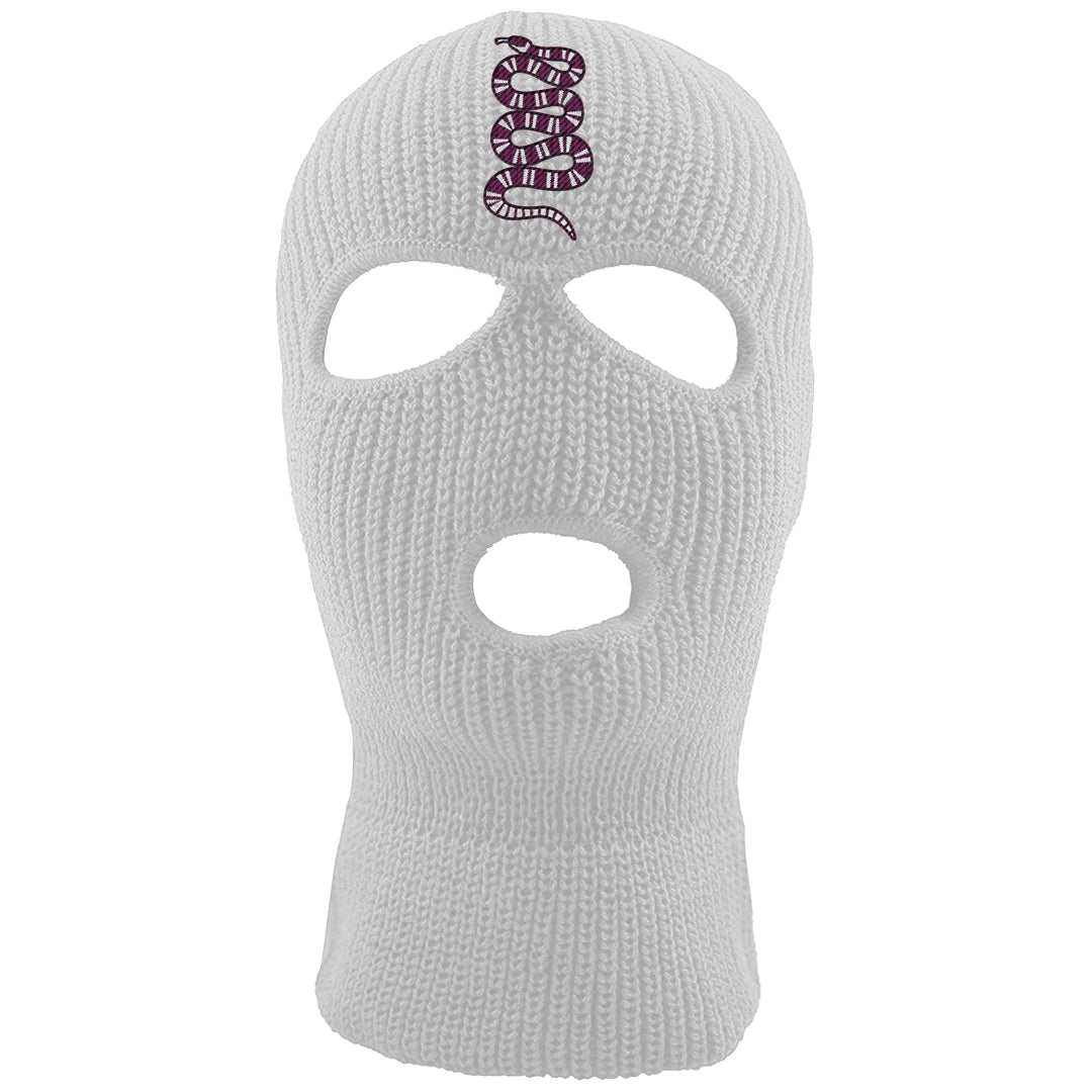 Golf NRG 6s Ski Mask | Coiled Snake, White