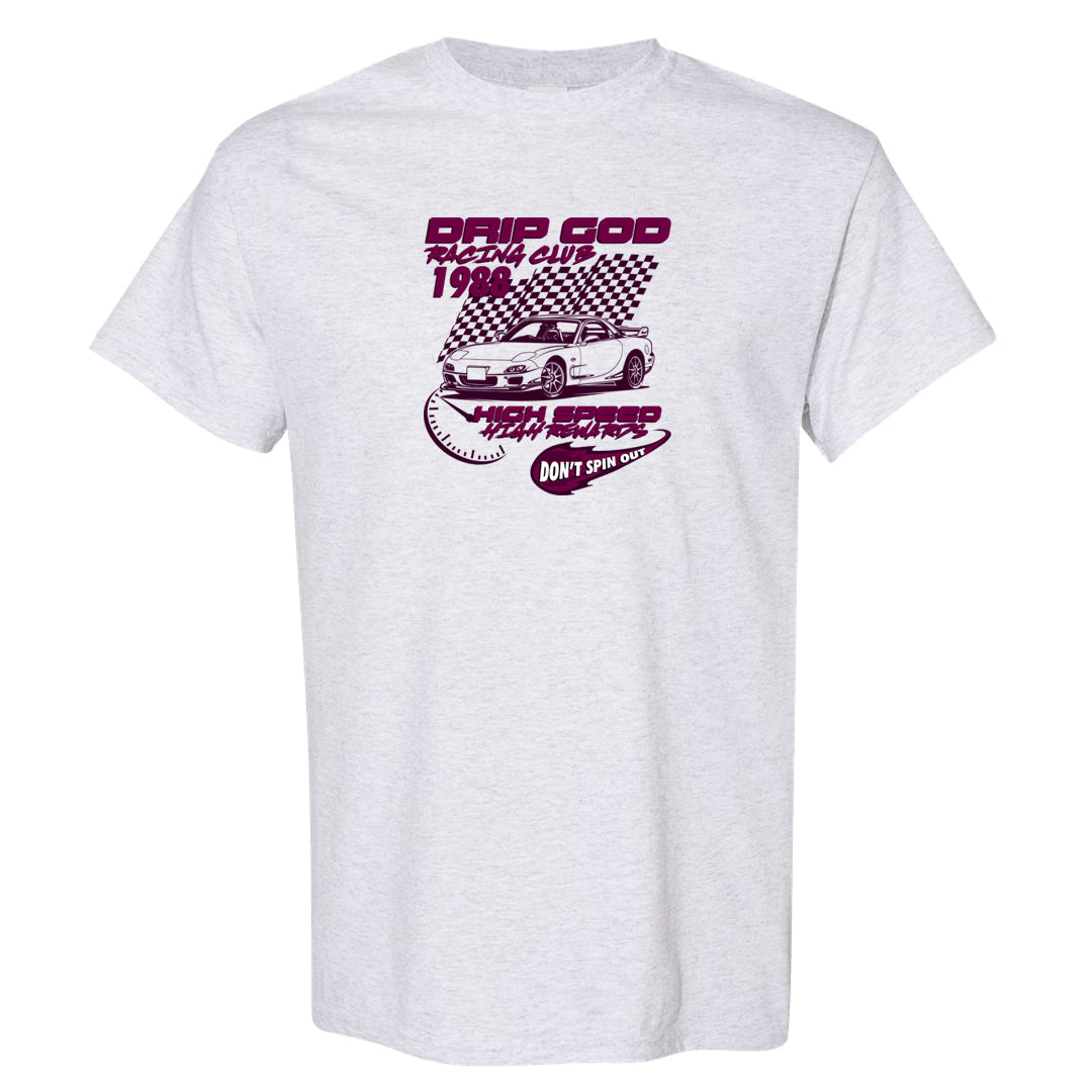 Golf NRG 6s T Shirt | Drip God Racing Club, Ash