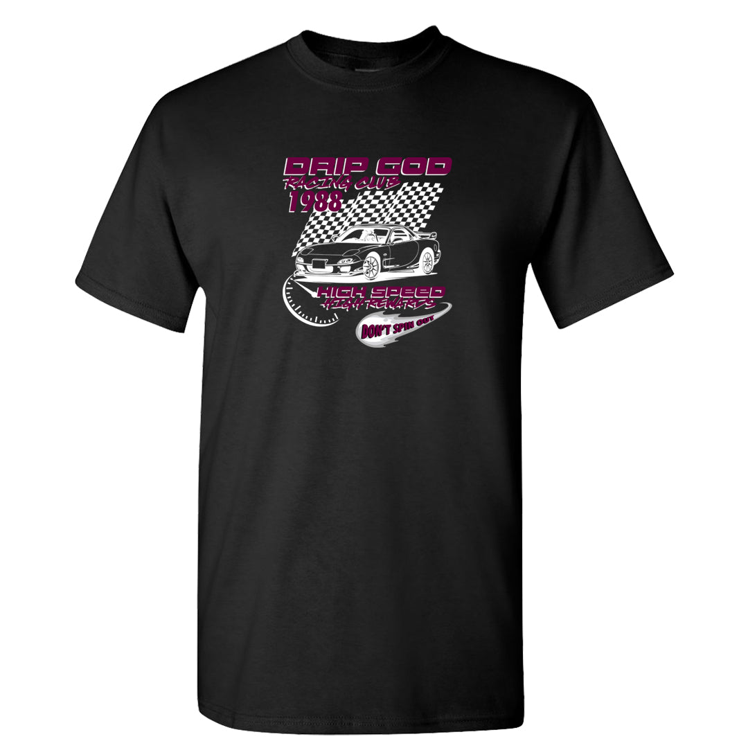 Golf NRG 6s T Shirt | Drip God Racing Club, Black