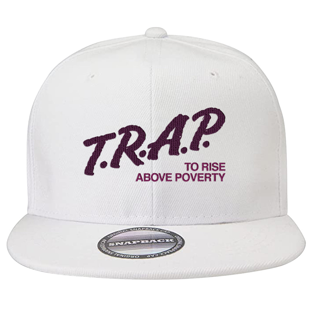 Golf NRG 6s Snapback Hat | Trap To Rise Above Poverty, White