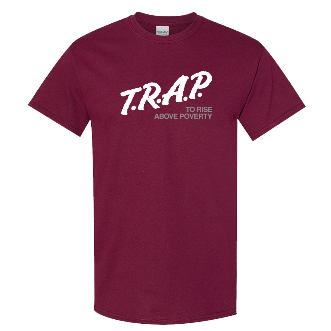Golf NRG 6s T Shirt | Trap To Rise Above Poverty, Maroon