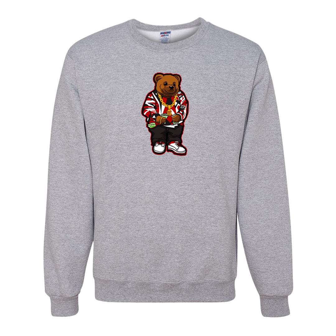 Rings 6s Crewneck Sweatshirt | Sweater Bear, Ash