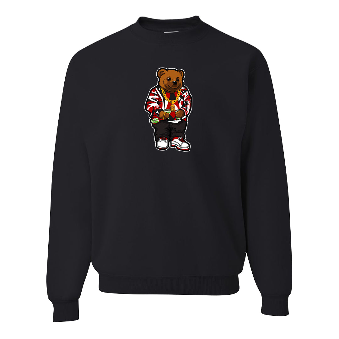 Rings 6s Crewneck Sweatshirt | Sweater Bear, Black