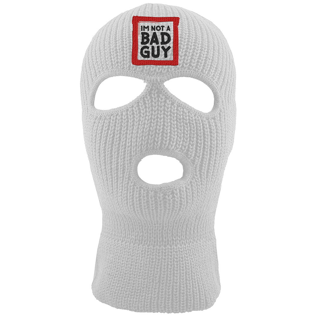 Rings 6s Ski Mask | I'm Not A Bad Guy, White