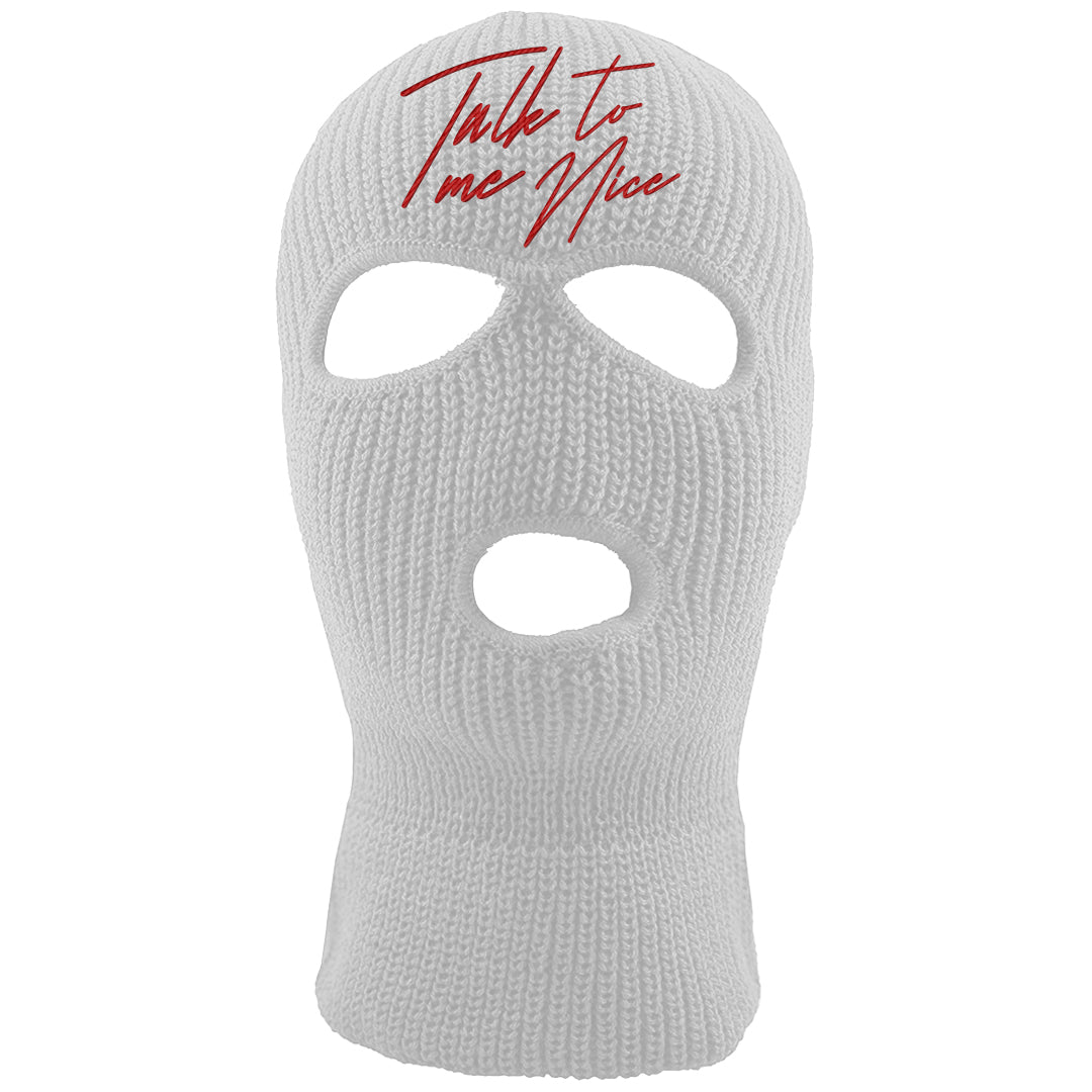 Rings 6s Ski Mask | Talk To Me Nice, White