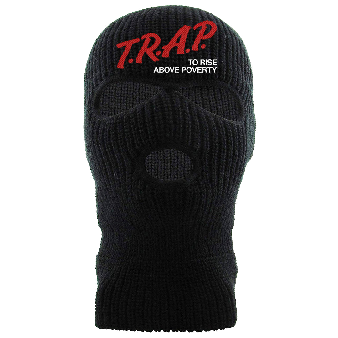 Rings 6s Ski Mask | Trap To Rise Above Poverty, Black