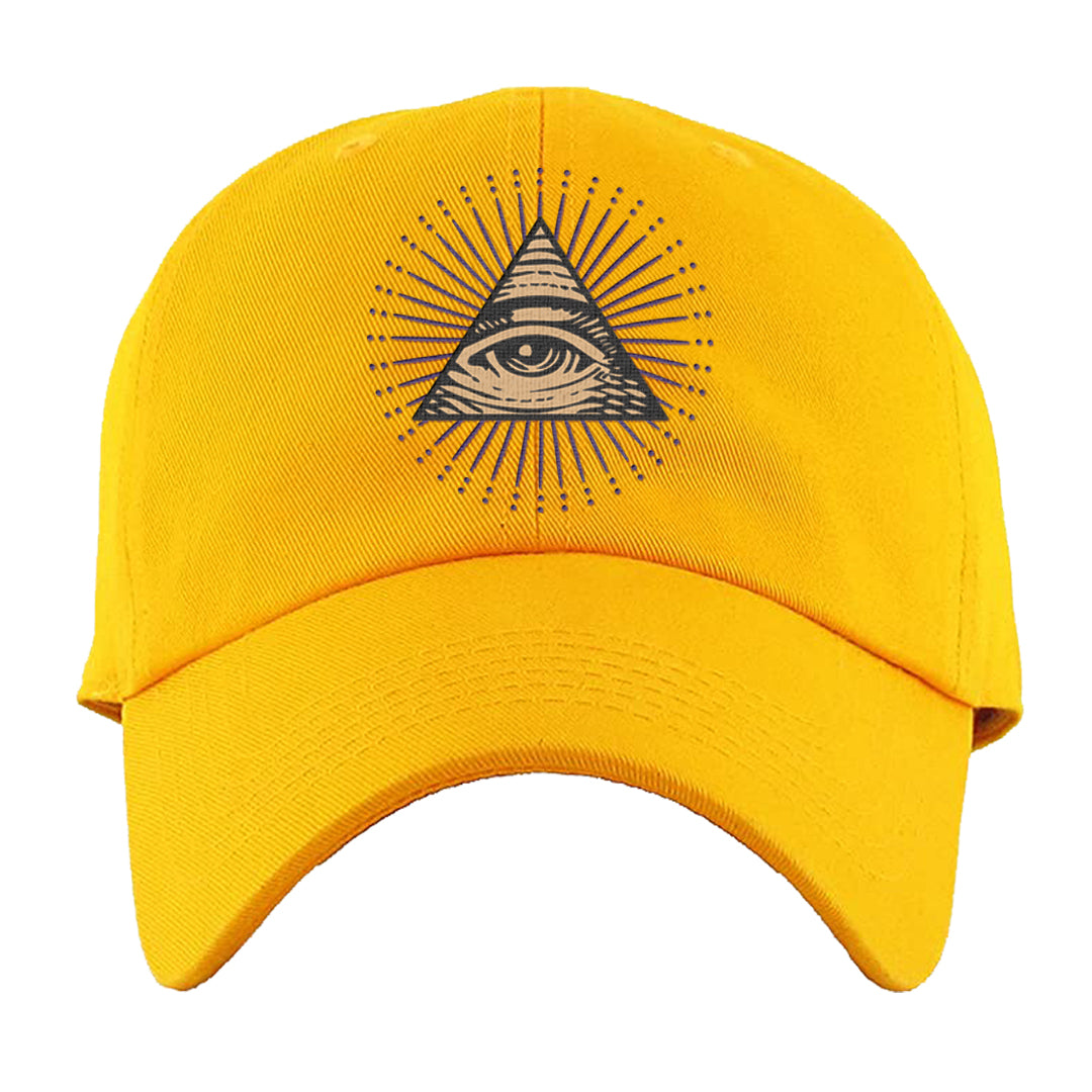 Afrobeats 7s Dad Hat | All Seeing Eye, Gold