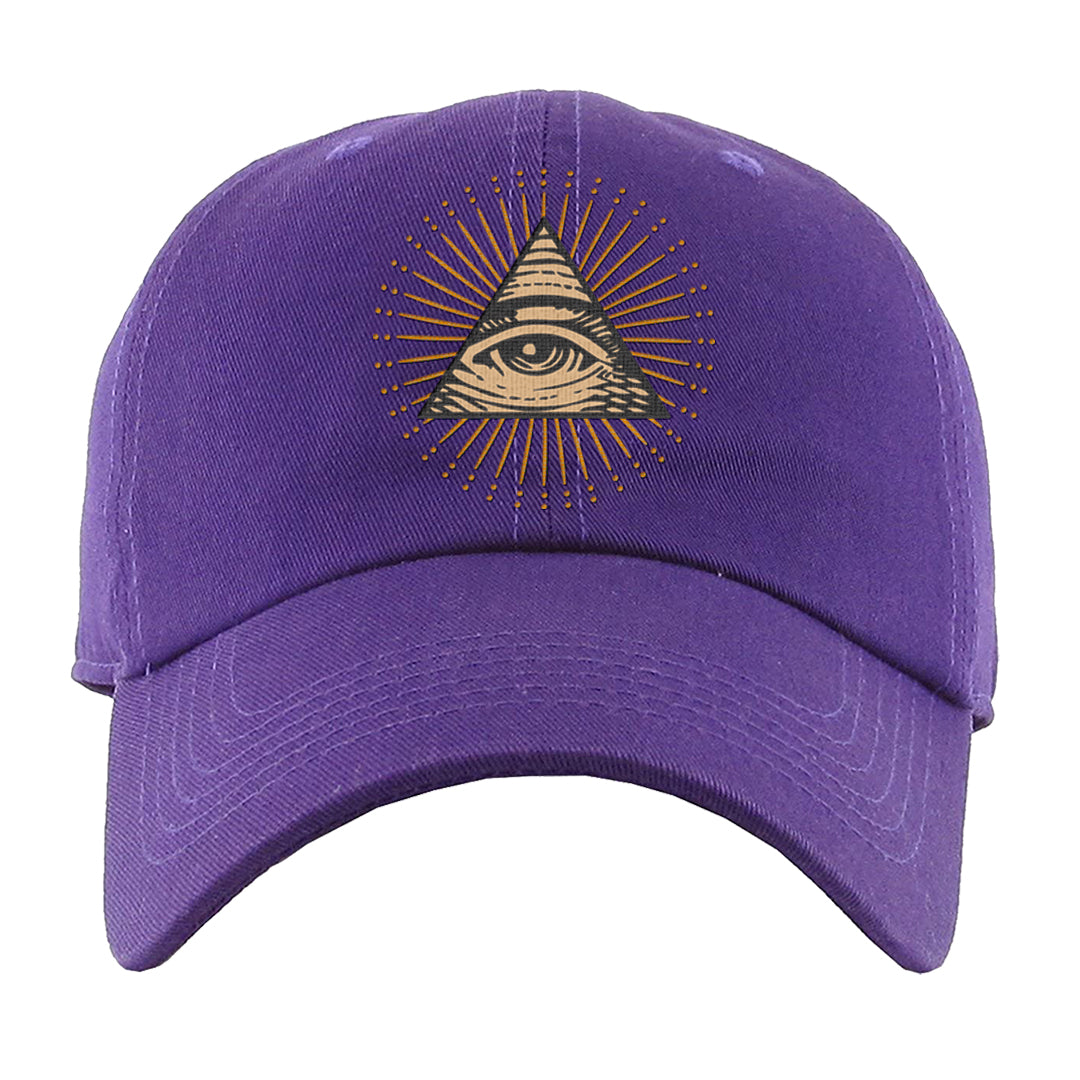 Afrobeats 7s Dad Hat | All Seeing Eye, Purple