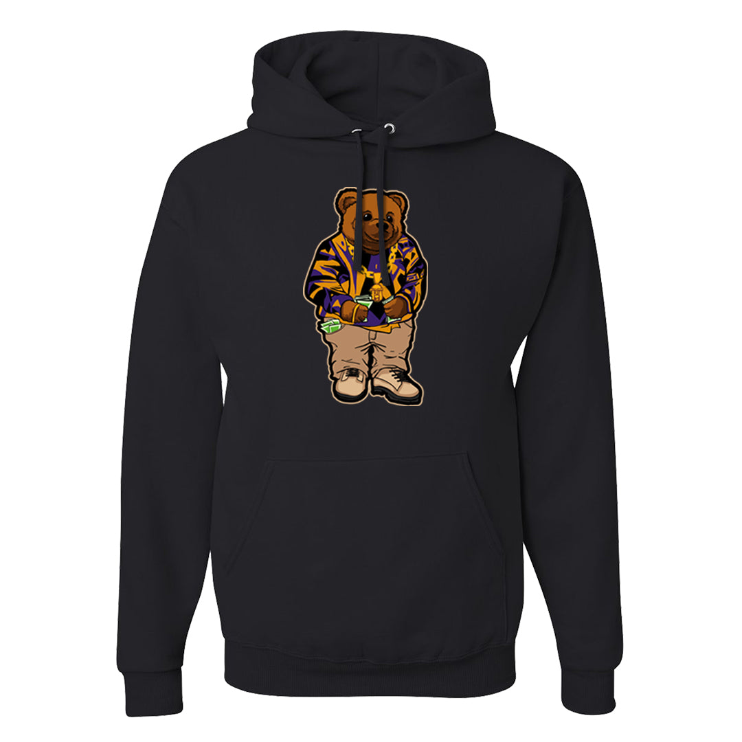 Afrobeats 7s Hoodie | Sweater Bear, Black