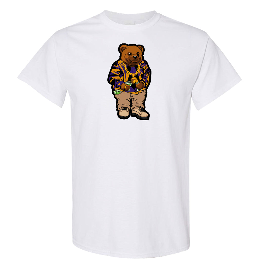 Afrobeats 7s T Shirt | Sweater Bear, White