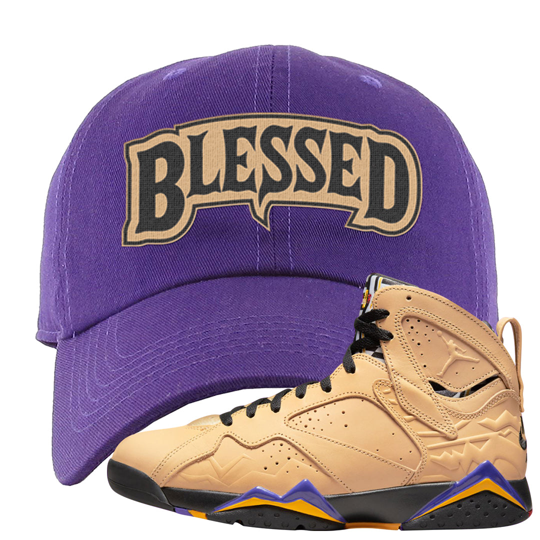 Afrobeats 7s Dad Hat | Blessed Arch, Purple