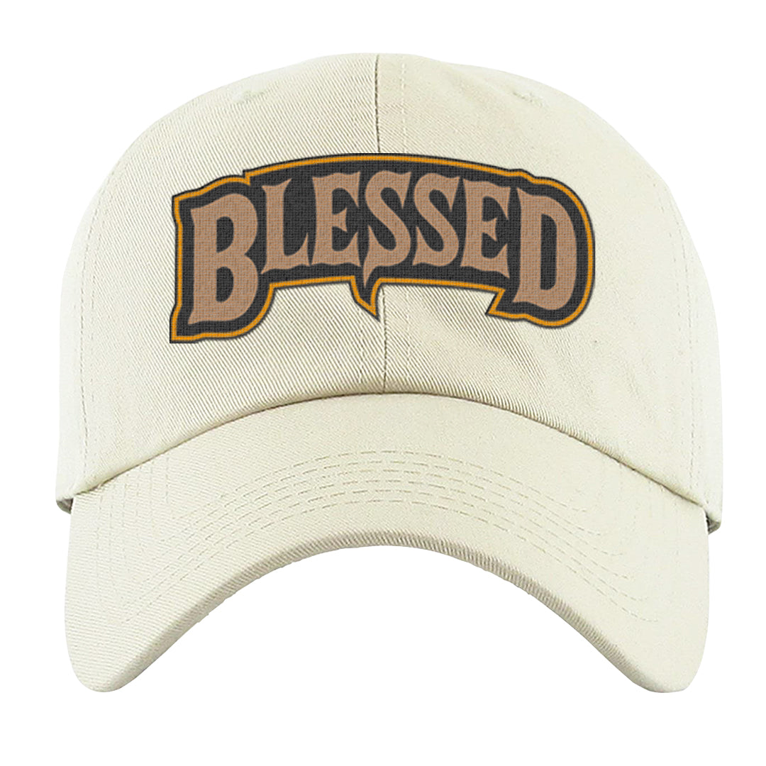 Afrobeats 7s Dad Hat | Blessed Arch, White