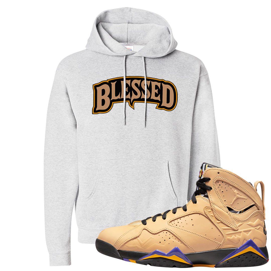 Afrobeats 7s Hoodie | Blessed Arch, Ash
