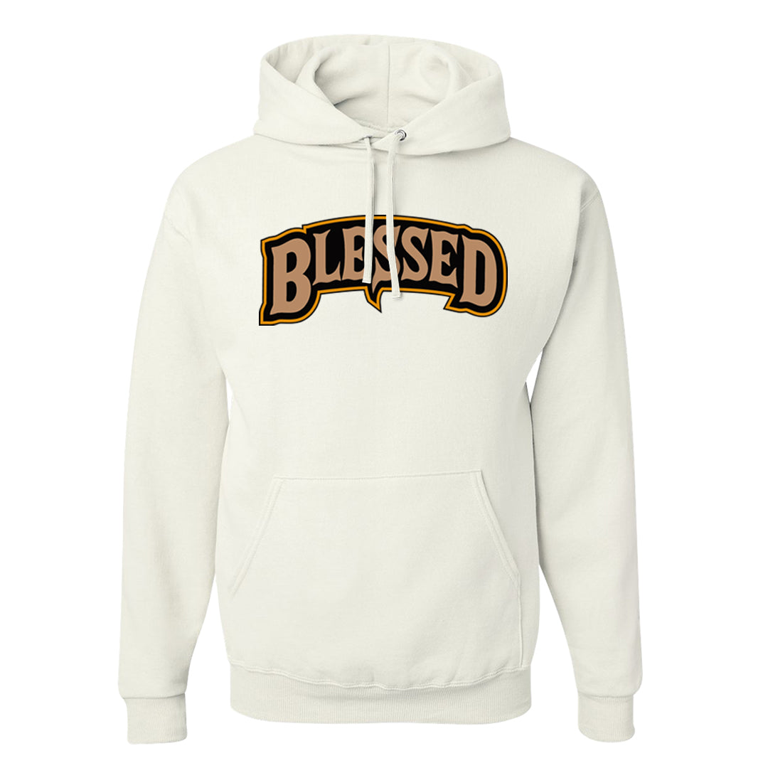 Afrobeats 7s Hoodie | Blessed Arch, White