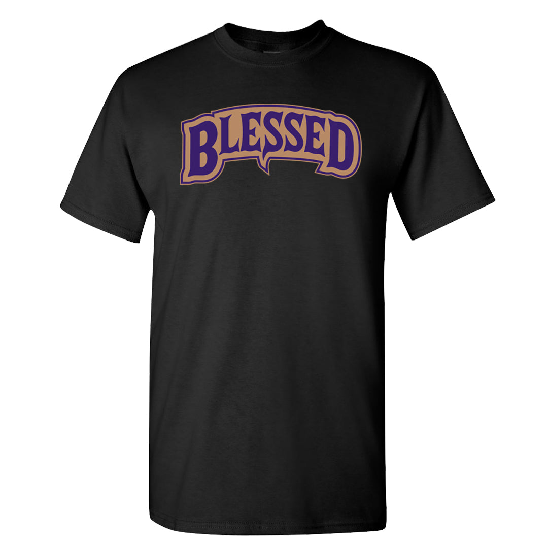 Afrobeats 7s T Shirt | Blessed Arch, Black